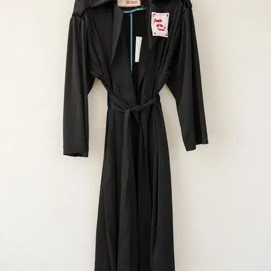 [BUNJANG] New Black Trench Coat / [새상품] 블랙 트렌치코트