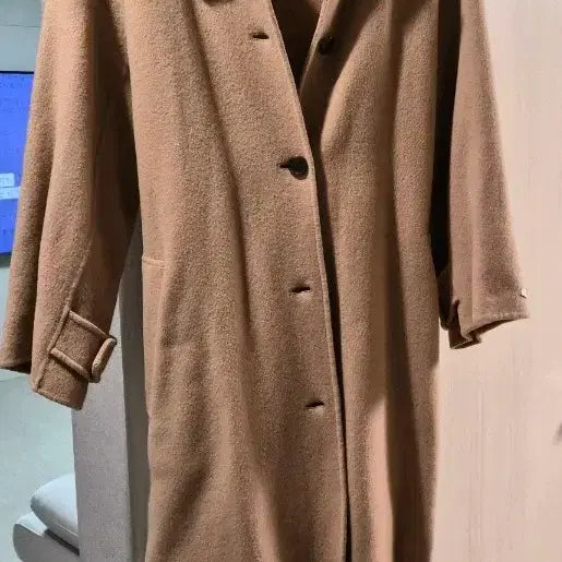 [BUNJANG] Wool Coat Beige / 울 코트 베이지 색상