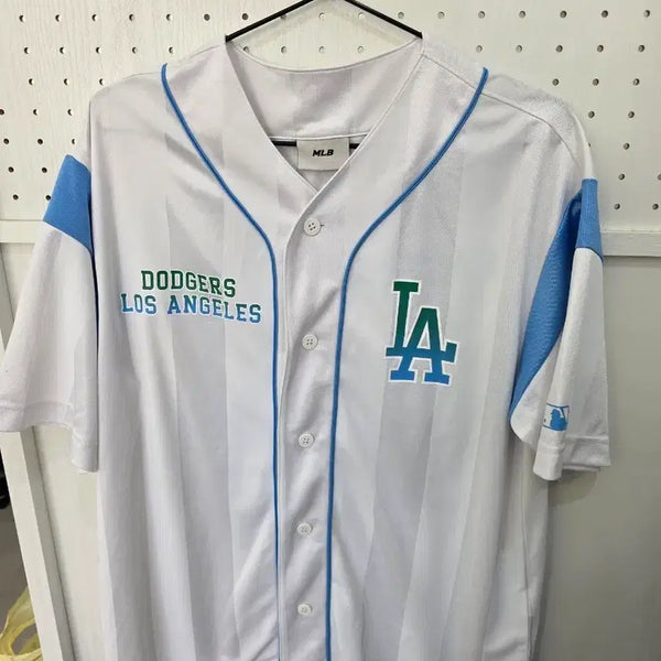 [BUNJANG] MLB LA Dodgers Baseball Jersey White / MLB LA 다저스 야구 유니폼 화이트