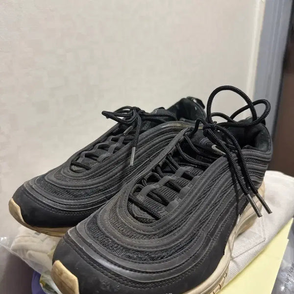 [BUNJANG] Nike Air Max 97 Black White 270 / 나이키 에어맥스 97 검흰 270