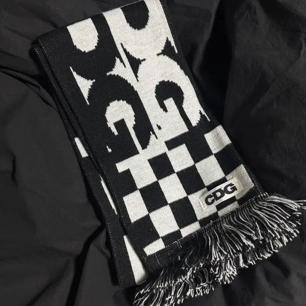 [BUNJANG] CDG Check Scarf / CDG 체크 머플러