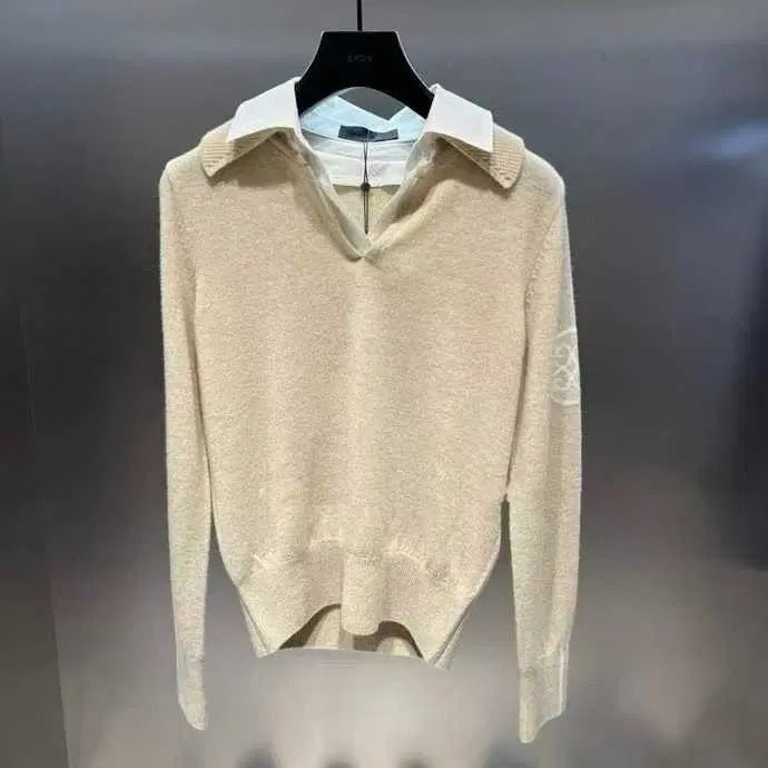 [BUNJANG] G/FORE Cashmere Knit / (당일배송)지포어 캐시미어  베이지 니트