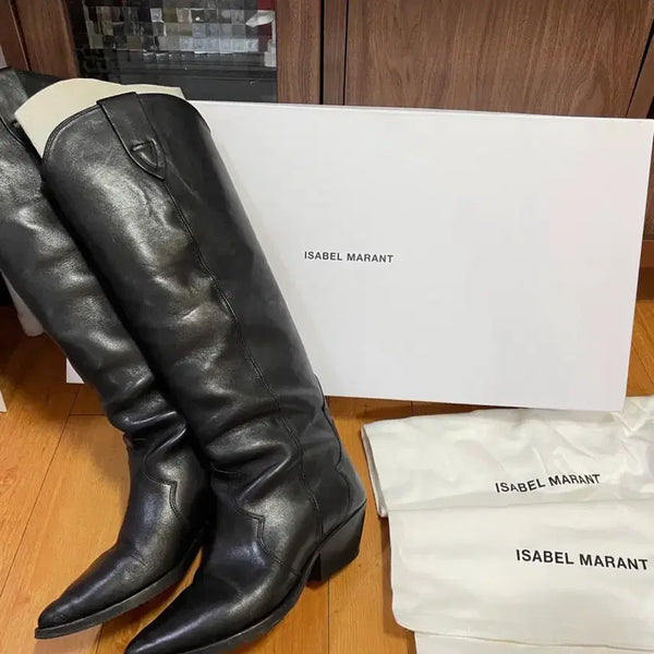 [BUNJANG] Isabel Marant Tall Leather Boots / isabelmarant 이자벨마랑 통 가죽 롱부츠