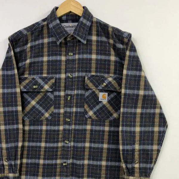 [BUNJANG] Carhartt Checkered Work Shirt / L 칼하트 체크 워크 남방