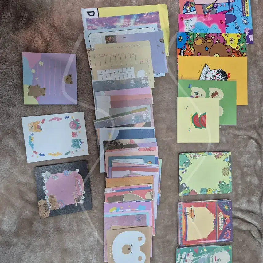 [BUNJANG] Mixed Design Memo Pad Bundle Set / 다꾸 떡메모지 일괄판매합니다