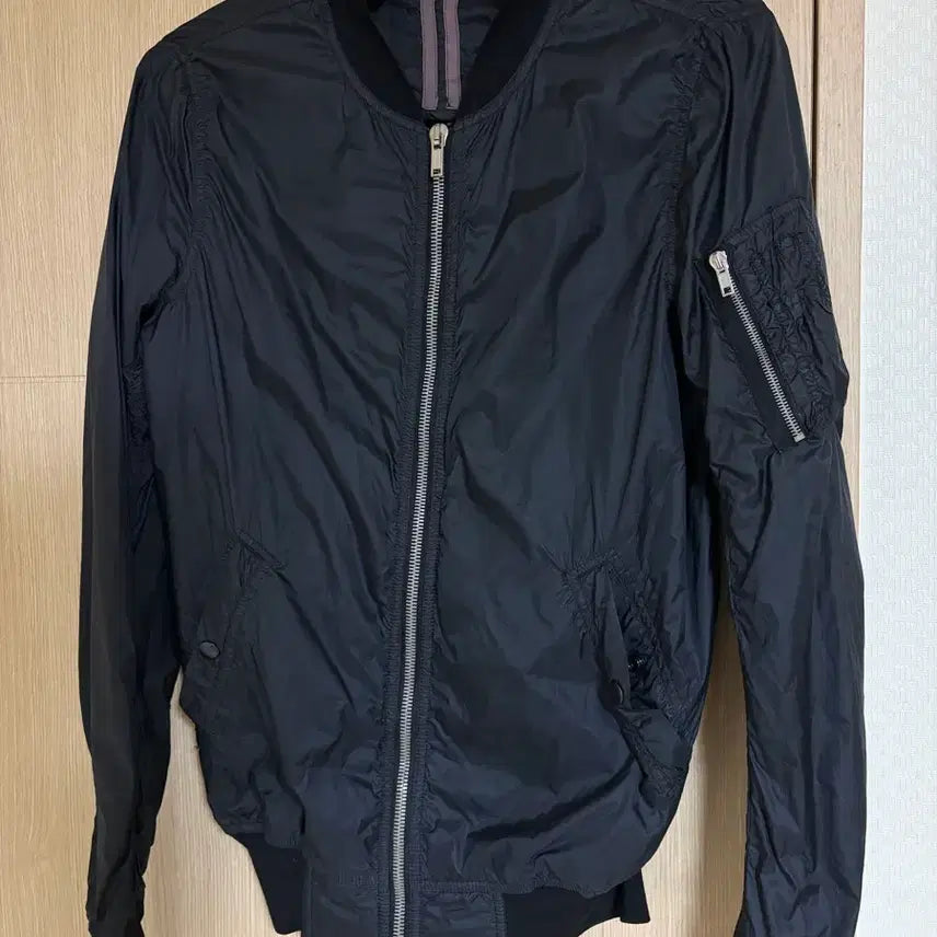 [BUNJANG] Rick Owens Bomber Jacket Black / M) 릭오웬스 봄버 자켓 블랙