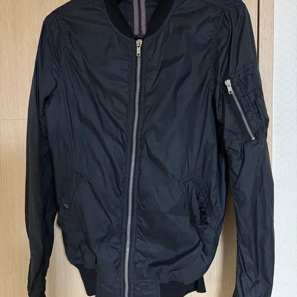 [BUNJANG] Rick Owens Bomber Jacket Black / M) 릭오웬스 봄버 자켓 블랙