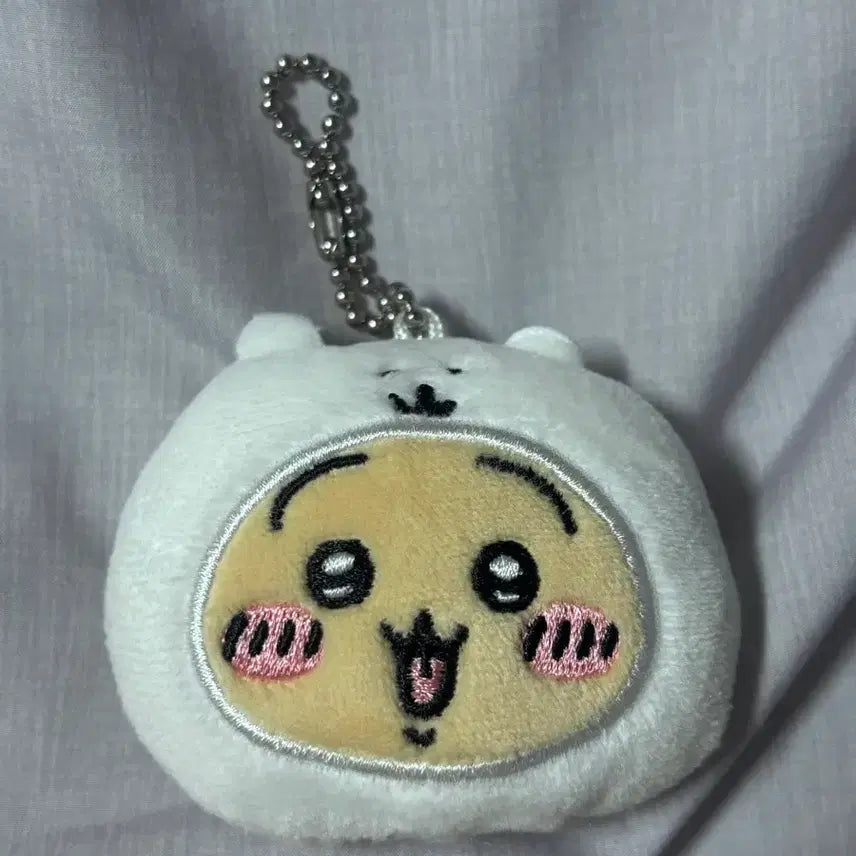 [BUNJANG] Nongdamgom Collaboration Usagi Face Keyring / 농담곰 콜라보 우사기 페이스 키링