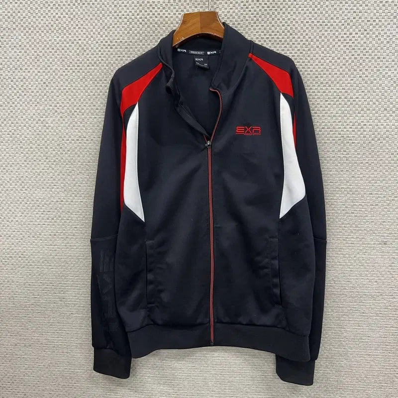 [BUNJANG] EXR Jersey Zip-Up Top / 이엑스알 EXR 져지 집업 100 H00117