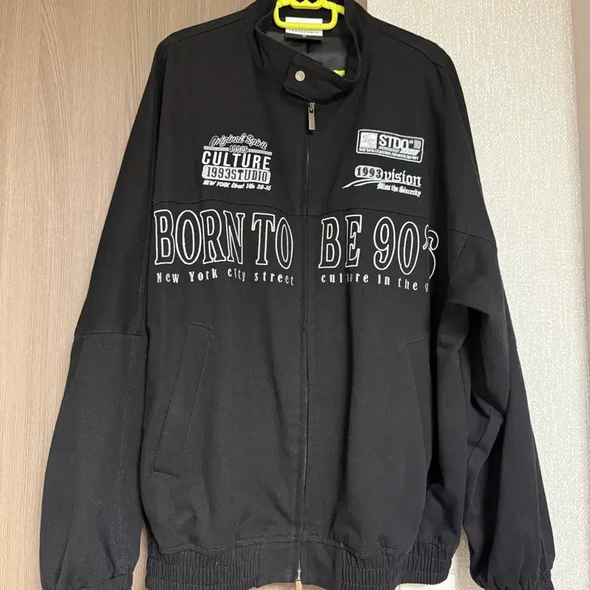 [BUNJANG] 1993STUDIO Black Bomber Jacket / 1993STUDIO 1993 스튜디오 블랙 봄버자켓 블루종 자켓