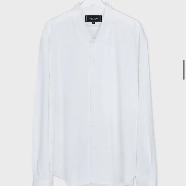 [BUNJANG] First Floor Drape Shirt Size 46 / 퍼스트플로어 드레이프 셔츠 46