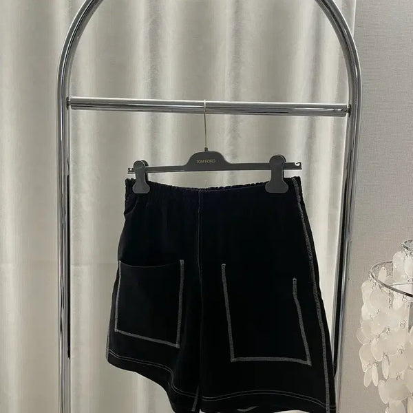 [BUNJANG] AURALEE Contrast Stitch Pants Size 3 / [3] 오라리 콘트라스트 스티치 팬츠