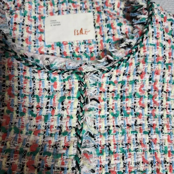 [BUNJANG] Esae Tweed Jacket Multicolor / 이새 트위드 자켓 멀티컬러