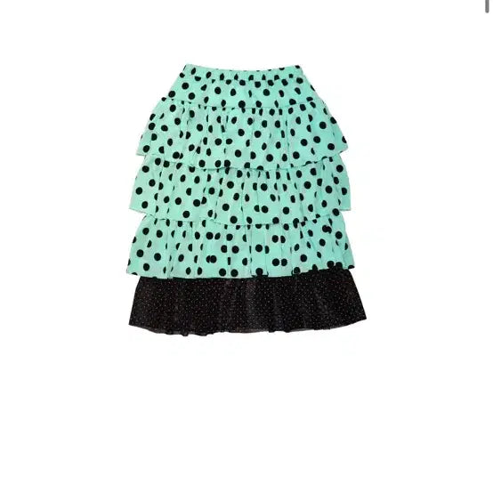 [BUNJANG] Ggomm Mint Dot Skirt / Ggomm 민트 도트 스커트 빈티지 민트코어 프루티거 하구미 모리걸