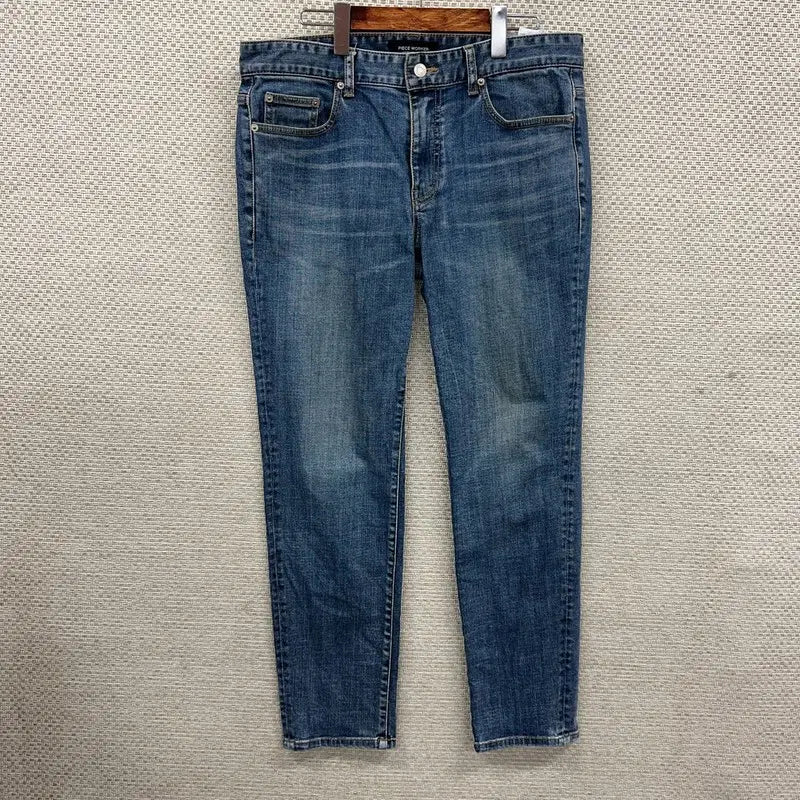 [BUNJANG] Peace Maker Span Denim Jeans 34 Inch / 피스워커 스판 데님 청바지 34인치 H00121