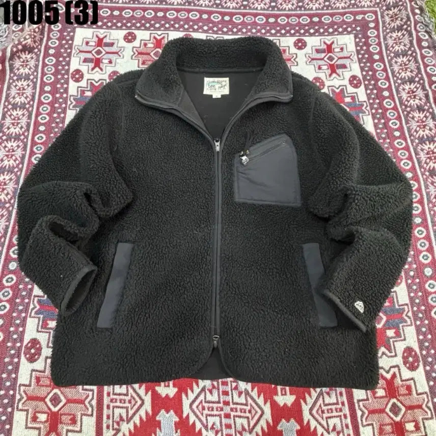 [BUNJANG] Lee Buffalo Fleece Jacket Black S / 리 버팔로 플리스 자켓 블랙 S 1005
