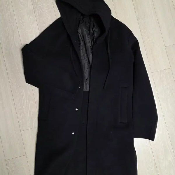[BUNJANG] Solid Homme Hooded Coat / 솔리드옴므 후트 코트