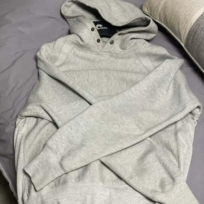 [BUNJANG] Engineered Garments Raglan Hoodie Grey L / 엔지니어드가먼츠 레글런 후디 그레이 L