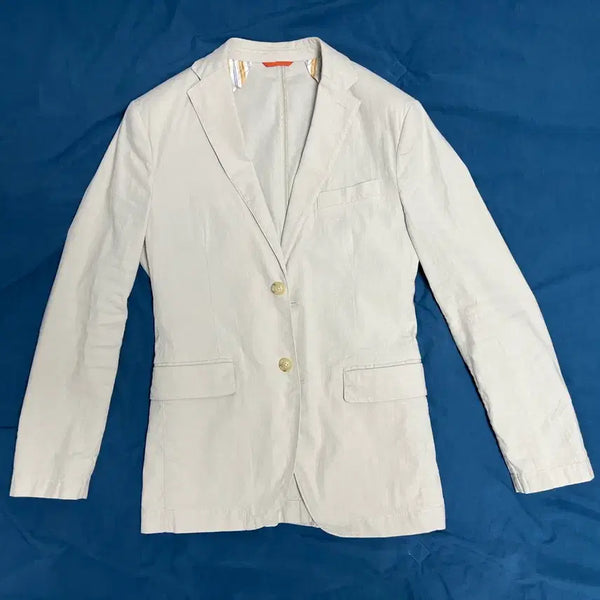 [BUNJANG] Henry Cotton Linen Stretch Blazer / 헨리코튼 린넨 스트레치 자켓(100)