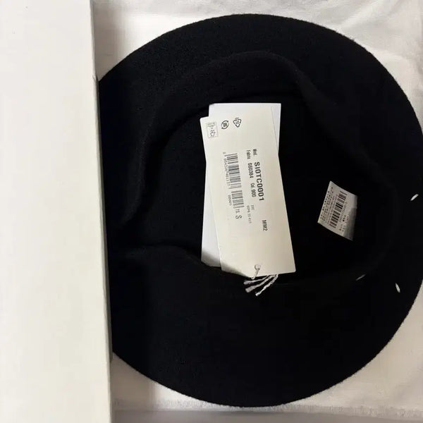 [BUNJANG] Maison Margiela Wool Beret Black / 마르지엘라 울 베레모 블랙