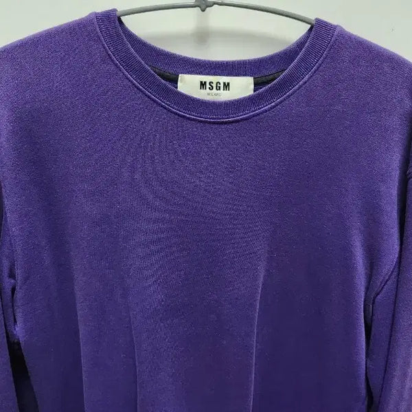 [BUNJANG] MSGM Purple Sweatshirt / MSGM 맨투맨 퍼플