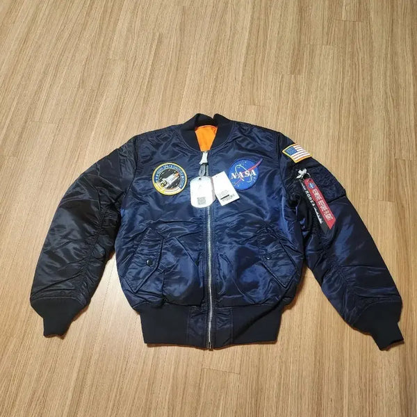 [BUNJANG] Alpha Industries MA-1 Bomber Jacket Navy / 새상품 알파인더스트리 ma-1 봄버 자켓 네이비