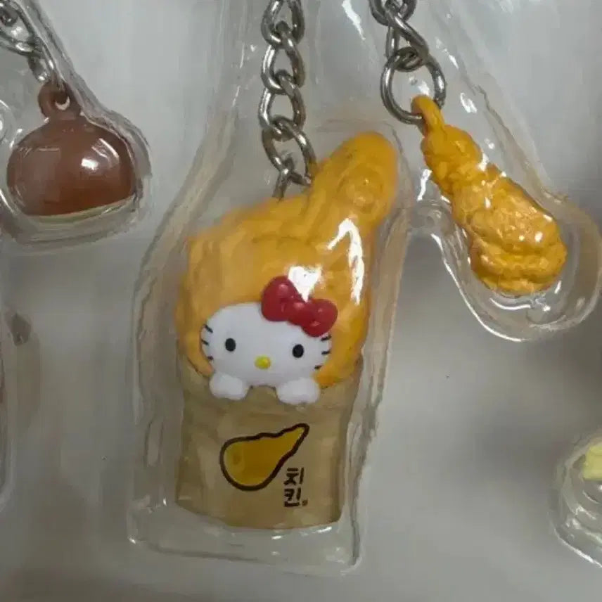 [BUNJANG] Hello Kitty 10x10 Region Keyring / 올리브영 텐바이텐 헬로키티 지역 키링 분철 수원 치킨