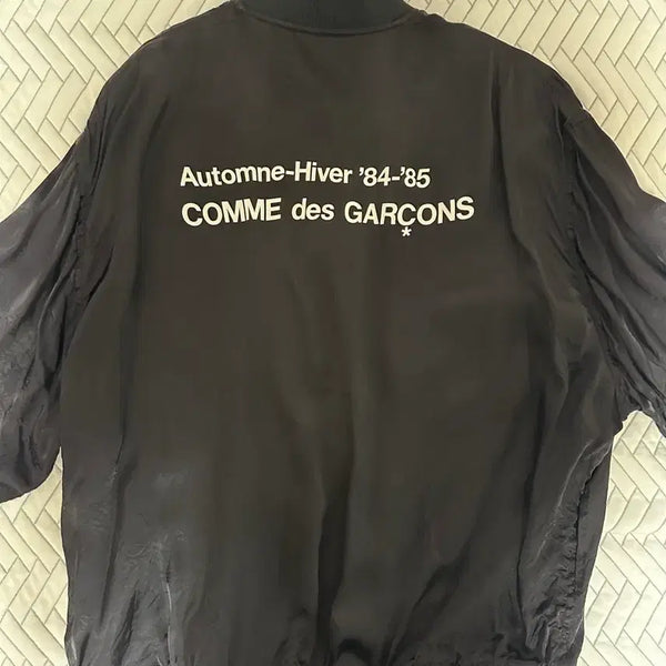 [BUNJANG] Comme des Garçons CDG '84-'85 Staff Blouson Jacket Black / CDG '84-85 스태프 블루종 블랙