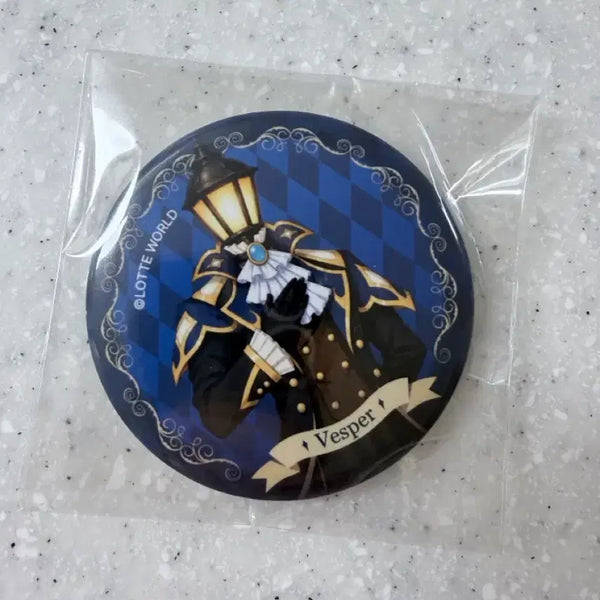 [BUNJANG] Lotte World Vesper Can Badge Set / 롯데월드 베스퍼 캔뱃지 판매