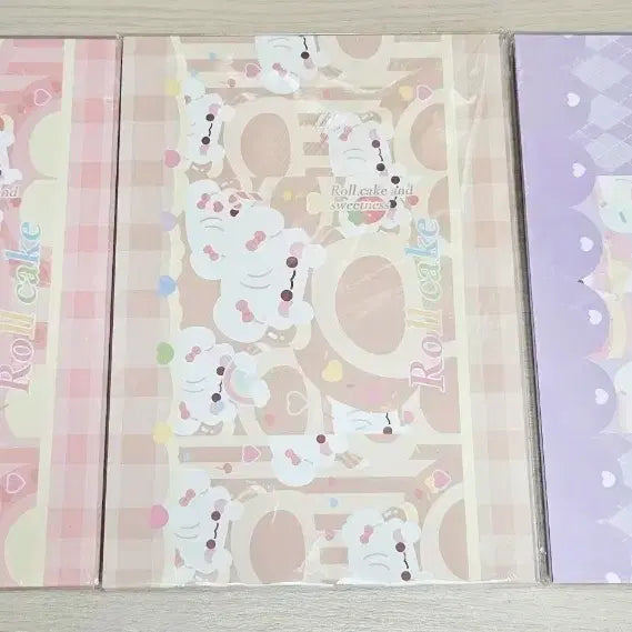 [BUNJANG] Mongu, Seolgi, Ppoogeuli Design Wrapping Paper/Handmade Envelopes Set / (처분) 몽구&설기&뽀글이 도안 랩핑지/수제봉투/수봉 6종