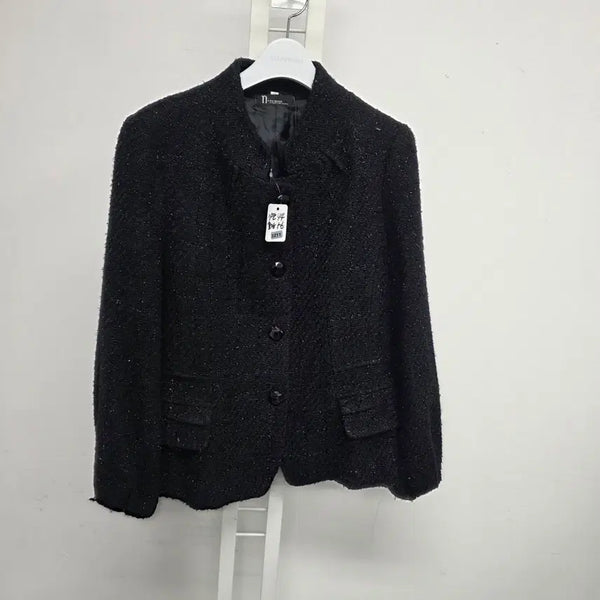 [BUNJANG] Enkoko Black Tweed Jacket / 엔코코 블랙 트위드 자켓