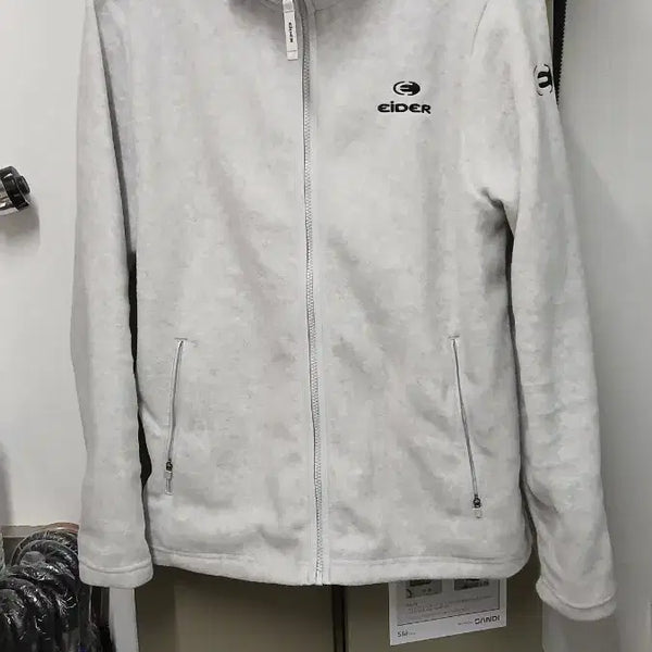 [BUNJANG] Eider Fleece Zip-Up Jacket - Gray / 아이더 플리스 집업 자켓 그레이
