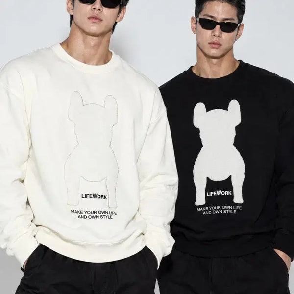 [BUNJANG] LifeWork Pullover Sweatshirt / 라이프워크 풀오버 맨투맨