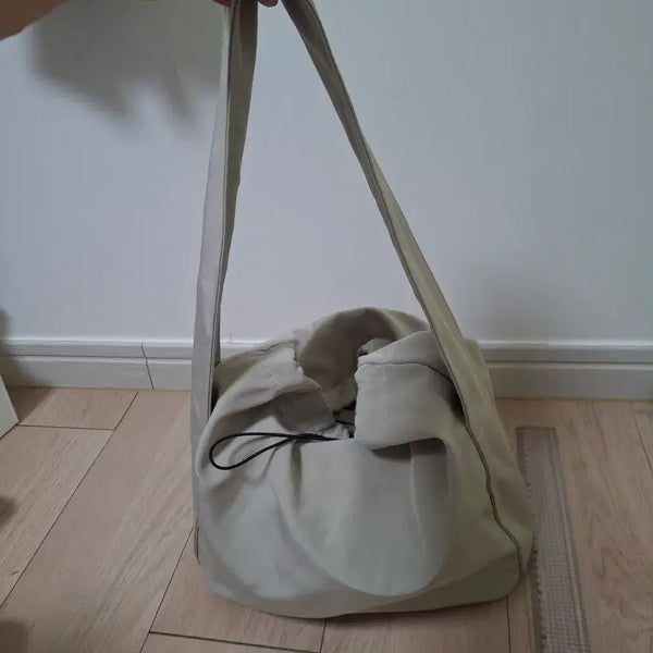 [BUNJANG] Beige Tote Bag / 예쁜가방
