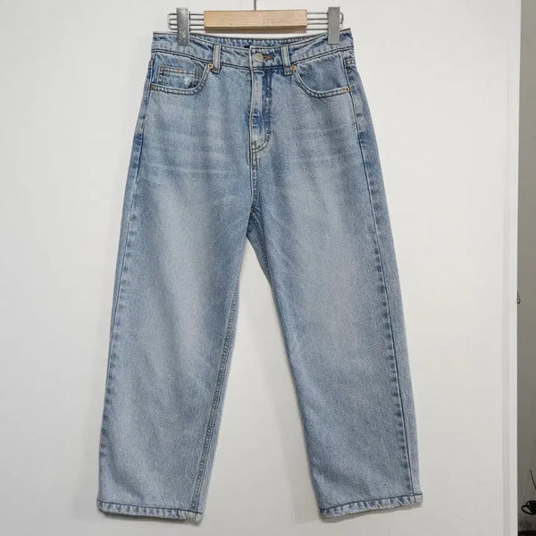 [BUNJANG] SYSTEM Stove Pipe Jeans / 22년식 SYSTEM 시스템 STOVE PIPE JEANS 데님 한섬
