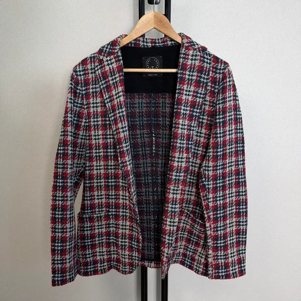[BUNJANG] T-JACKET by TONELLO Tweed Check Jacket / T-JACKET by TONELLO 트위드 체크 자켓