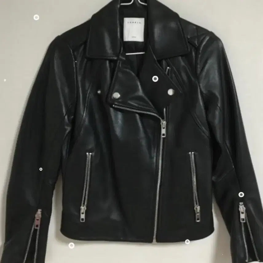 [BUNJANG] Sandro Real Lambskin Leather Jacket / 산드로 sandro 리얼 양가죽 자켓
