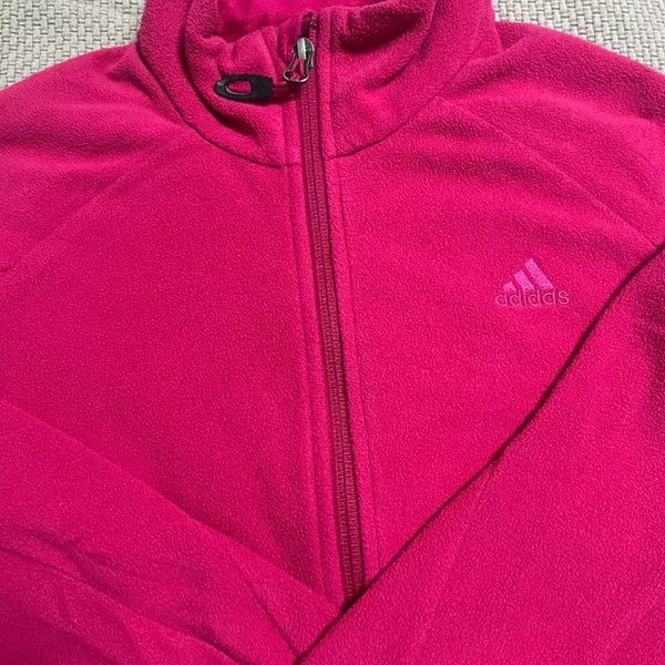 [BUNJANG] Adidas Fleece Jacket Pink 090 / 아디다스 플리스 자켓 090 핑크