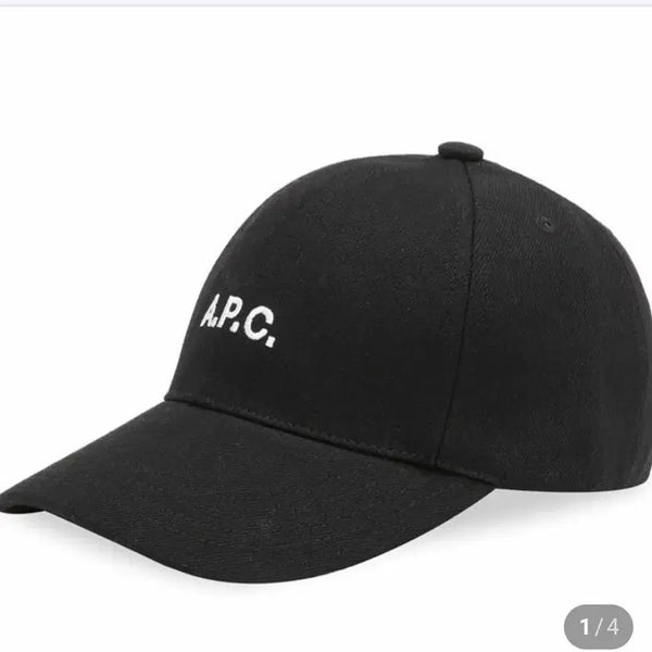 [BUNJANG] A.P.C. Black Cotton Cap / 정뭄)A.P.C. 볼캡 블랙