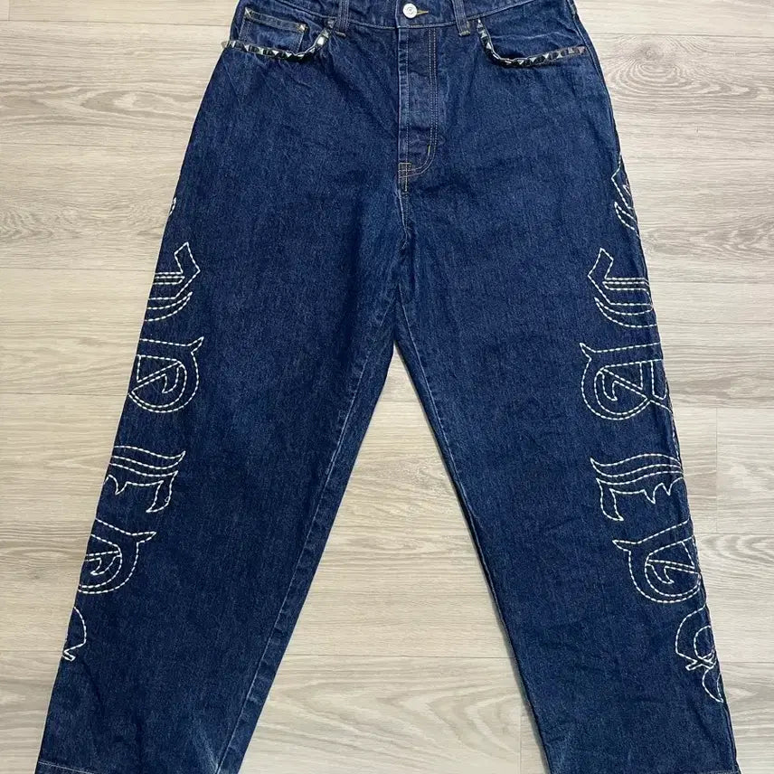[BUNJANG] Palace Stud Jeans Indigo 30 / 팔라스 스터드진 인디고 30