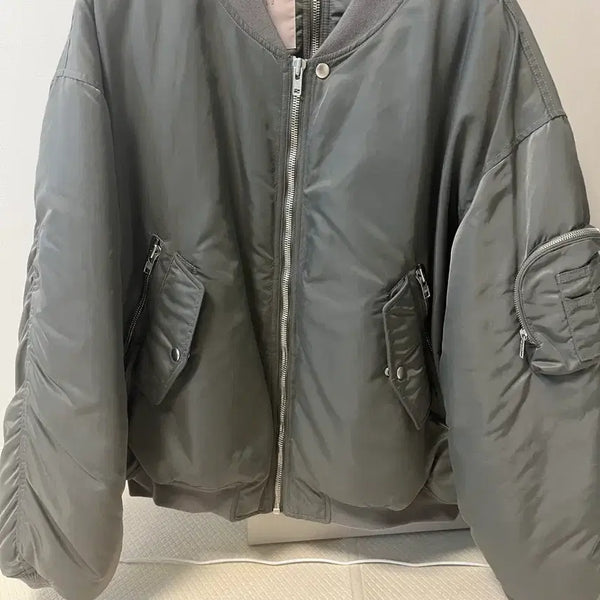 [BUNJANG] Grailz Split Bomber Jacket Size 1 / 그레일즈 스플릿 봄버 1사이즈