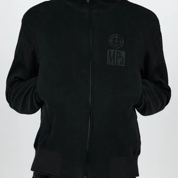 [BUNJANG] Plastic Product Zip-up Jacket Black / 플라스틱프로덕트 집업 자켓 블랙