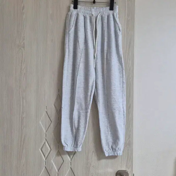 [BUNJANG] Light Grey Jogger Pants / 조거 팬츠 라이트 그레이
