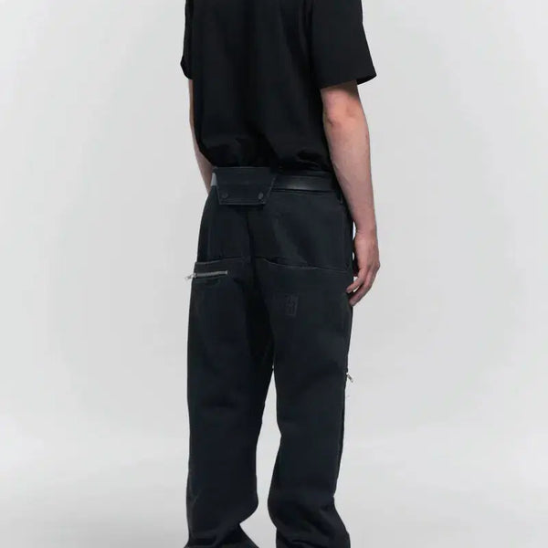 [BUNJANG] Plastic Product Pocket Pants / 플라스틱 프로덕트 포켓 팬츠