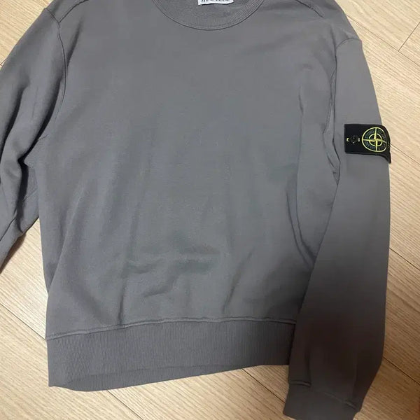 [BUNJANG] Stone Island Sweatshirt Grey / 스톤아일랜드 맨투맨 그레이