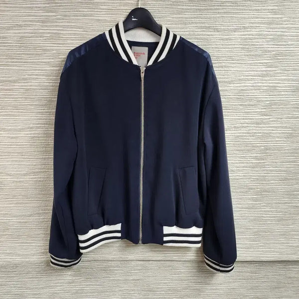 [BUNJANG] A Secondz Baseball Jacket Navy Size S / 에이세컨즈 자켓 (S/90)