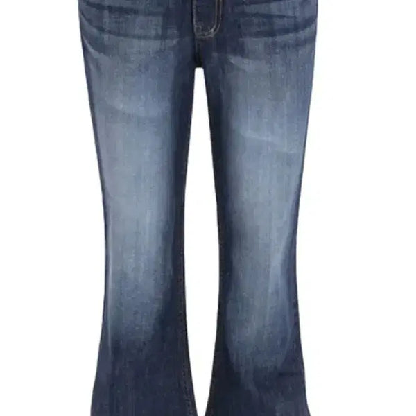[BUNJANG] Mid-Rise Bootcut Jeans - Medium / 진청 부츠컷 청바지 M
