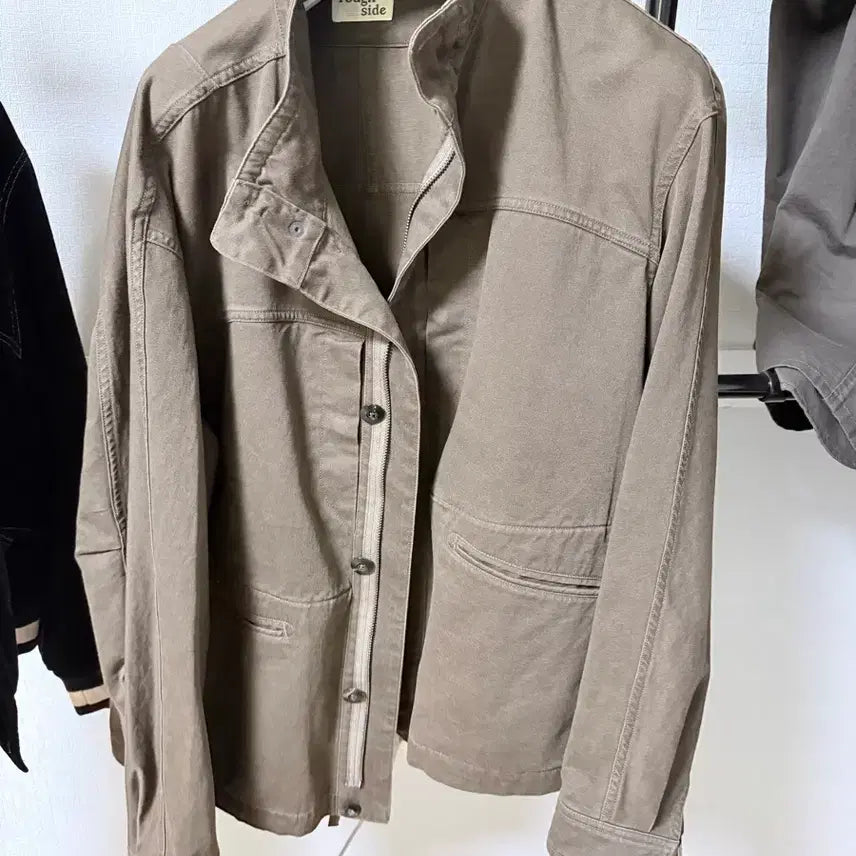 [BUNJANG] Rough Side Scout Jacket Bark / (4)러프사이드 스카우트 자켓 바크 새상품