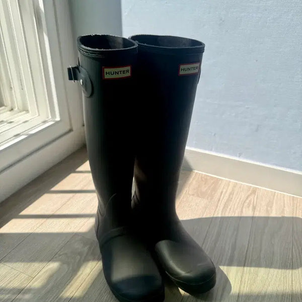 [BUNJANG] Hunter Original Tall Rain Boots Black / 헌터 오리지널 톨 레인부츠 블랙