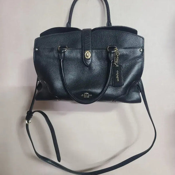 [BUNJANG] Coach Leather Shoulder Bag / 코치 가방